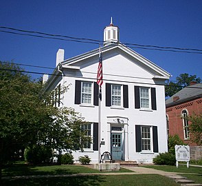 Franklin Township Hall, September 2009.