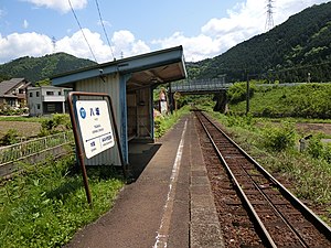 候車室與月台（2018年5月）