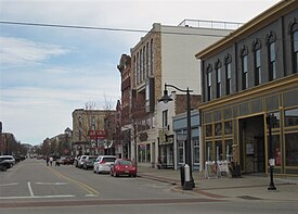 Downtown along Washington Avenue