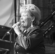 Greetje Kauffeld performing at the Ringfest, Cologne 2005