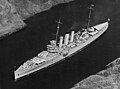 Image 28An aerial view of the second HMAS Australia – a heavy cruiser – passing through the Panama Canal in March 1935. Australia saw extensive combat in World War II. (from History of the Royal Australian Navy)