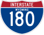 Interstate 180 marker