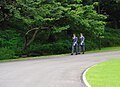 Modern Imperial Guards at the Imperial Palace, Tokyo