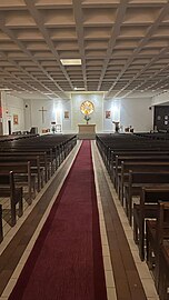 Intérieur de l'église Saint-Albert-le-Grand.