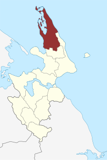 Lage des Stubberup Sogn in der Kerteminde Kommune