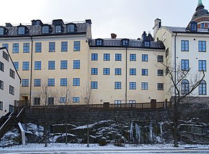 Fasader mot Söder Mälarstrand