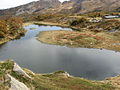 Veduta del Lago Nero dall'Alpe tre potenze