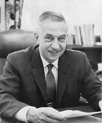 Lee A. DuBridge in 1961