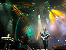 Los Temerarios in concert at Puebla, Mexico