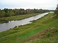 La rivière Mūsa près du château.