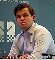 Former World Champion and world no. 1 Magnus Carlsen plays on board one for Norway