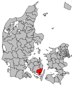 Comune di Svendborg – Localizzazione