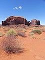 East aspect of Cly Butte (left) with Elephant Butte (right)