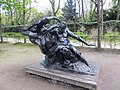 Rodin, Monument to Victor Hugo, at the Palais Royale, Paris, including Rodin's sculptures of Victor Hugo and his Tragic Muse