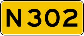 Provincial highway 302 shield}}