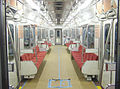 Interior view of newly delivered N1000 series set, November 2007