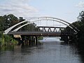 Nedlitzer Südbrücke während der Bauarbeiten 2011