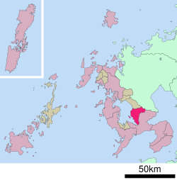Location of Ōmura