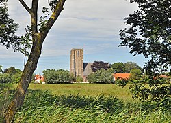 The village seen from the south