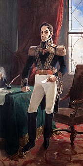 Portrait of Bolívar by Arturo Michelena