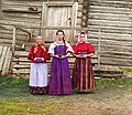 Young peasant women in Vologda Governorate, early 20th century
