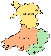 Diocese of Menevia within the Province of Cardiff