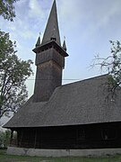 Saint Nicholas wooden church in Costeni