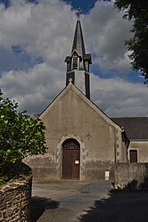 The church in Saint-Erblon