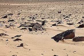 Каменистая местность Великого песчаного моря