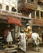 Street Scene in India, by Edwin Lord Weeks, circa 1885
