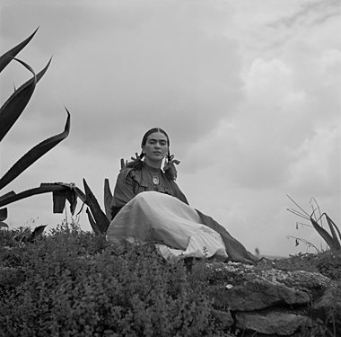 12: Photograph of Frida Kahlo by Toni Frissell