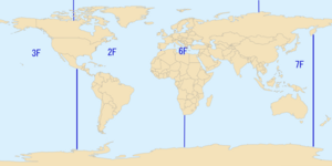 United States Navy Fleet sections in the 1980s.