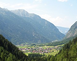 Umhausen seen from Niederthal