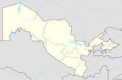 Xalıqabat is located in Uzbekistan