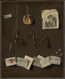 Various Objects (c.1785), Oil on canvas, 28 1/2 x 23 3/4 in. (72.4 x 60.3 cm), Clark Art Institute