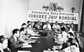 Congrès juif mondial sur la situation des Juifs en Afrique du Nord, Alger, 8 juin 1952.