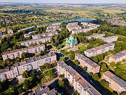 Novovolynsk from above