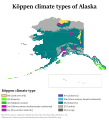 Image 20Köppen climate types of Alaska (from Geography of Alaska)