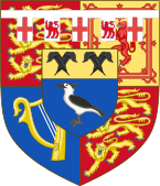 Arms of Birgitte, Duchess of Gloucester