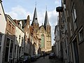 Deventer : l'église de Bergkerk, située dans la Bergstraat.