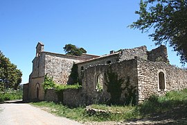 The church of Our Lady, in Brue-Auriac