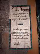 Carrer Dagueria.