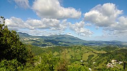 View of Collores from the telecommunications tower nearby