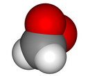 Struttura 3D van der Waals del diossirano