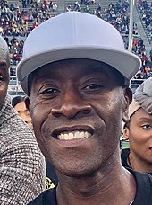 Don Cheadle at the Magic City Classic in Birmingham, Alabama, in 2018