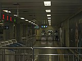 Entrance to Dongdan Station, Line 1