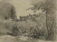 View of the Château of Pierrefonds (c 1870)