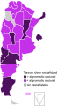 Mortality map