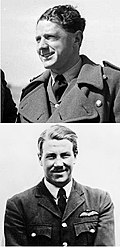 Hull (top) and Hughes (bottom) in 1940