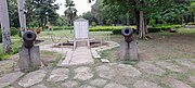 Cannons located at the Solapur Fort